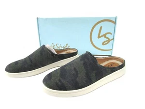 LifeStride Women's Nomad Mule Sneaker, Camo, Shearling Cushioned Slip-On Shoe - Picture 1 of 10