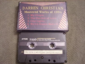 MEGA RARE Darren Christian DEMO CASSETTE TAPE Mastered Works PRINCE Unreleased ! - Picture 1 of 2