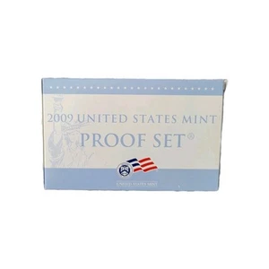 2009-S U.S. 18 Coin Proof Set Complete Original in Blue Mint Package  - Picture 1 of 2