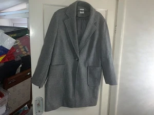 Tu ladies grey coat with wool size 18 BNWOT - Picture 1 of 4