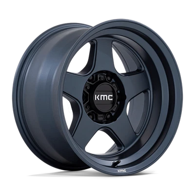 Llanta KMC KM728LX17855010N KM728 Lobo 17x8,5 5x127 azul metálico Foto 1 de 4