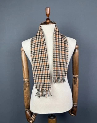 Bufanda a cuadros de lana Daks Simpson 1976 Foto 1 de 2