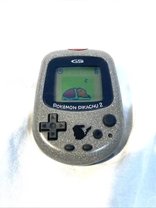 Nintendo Pokemon GS Pikachu 2 con batteria nuova MPG-002 testato funzionante ARGENTO - Foto 1 di 15