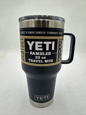 YETI Rambler Vacuum Insulated 30 oz Mug with Magslider Lid (Navy Blue) Brand New