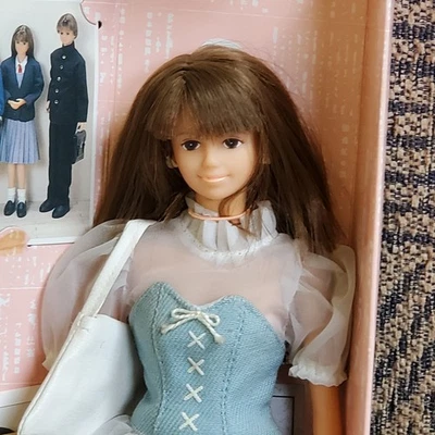 De colección 1987 Takara BG You Doll Japón Ojos Marrones Cabello Marrón Claro en Vestido de Fiesta Foto 1 de 4