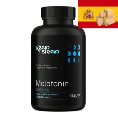 MELATONIN 1 mg, 300 Uds, mejora / concilia el sueño, OSTROVIT, ENVÍO 48/72 HORAS - Image 1 of 2