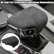 Produktbild - Für Audi A4/S4 S5 RS5/B9/A5/Q5 Alcantara Wild Leder Optik Schaltknauf Abdeckung
