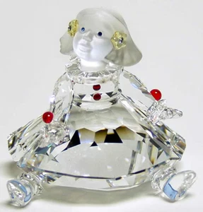 Swarovski Crystal Sitting Doll W/Inner & Outer Box, Certificate  7550 000 012 - Bild 1 von 4