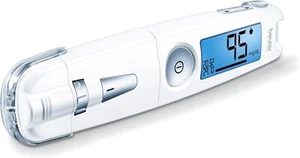 Medidor de glucosa en sangre Beurer GL 50 mg/dl blanco 3 en 1 medidor ayuda para pinchar - Imagen 1 de 3