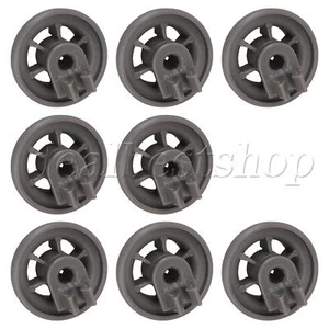 8x Repuesto de rueda inferior para lavavajillas de plástico para LG AH3523051 - Imagen 1 de 9