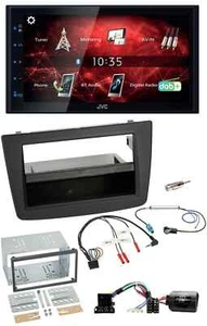 JVC DAB USB Bluetooth 2DIN Lenkrad Autoradio für Alfa Romeo Mito 08-14 schwarz - Bild 1 von 9