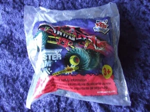 NEU 2002 Monster Jam Trucks Team Meents Wendy's Kinder Mahlzeit Spielzeug Neu in Verpackung - Bild 1 von 2