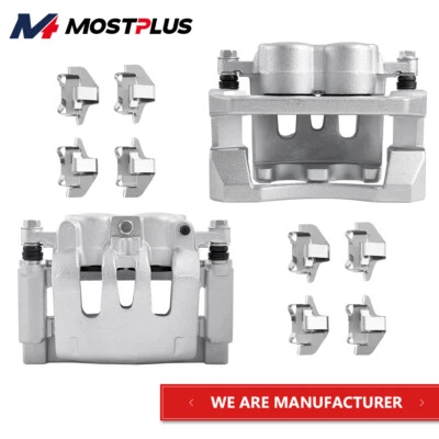 Pinzas de freno traseras 2 piezas con soportes para Ford F250 F350 Super Duty 2008-2012 nuevas Foto 1 de 4