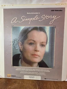Embassy Home Entertainment A Simple Story Romy Schneider CED Selecta Vision - Imagen 1 de 4