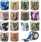 Sports Self Adhesive Bandage Tape Colorful 6 Rolls Wrap Non-Woven Muscle Finger