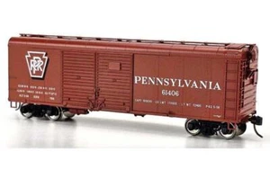 Bowser 43329 HO PRR X31B Round Flush Roof Box Car 61490 Blt 3-36 Repack 2-56 - Picture 1 of 1