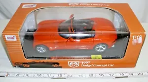 ANSON 1997 DODGE CONCEPT CAR DIE CAST MODEL 1/18 BOXED - Picture 1 of 3