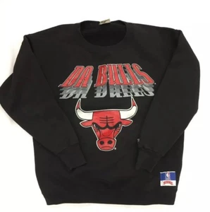 Chicago Bulls Da Bulls NBA Nuez moscada Cuello Redondo Sudadera Hombres XL De Colección - Imagen 1 de 3