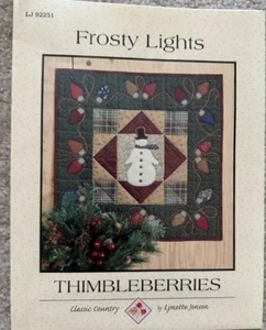 FROSTY LIGHTS PATTERN - by Lynette Jensen (Thimbleberries) - Picture 1 of 1