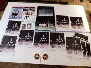 Lote de fotos autografiadas del programa de revistas Red Deer Rebels WHL Hockey League años 90 - Imagen 1 de 18