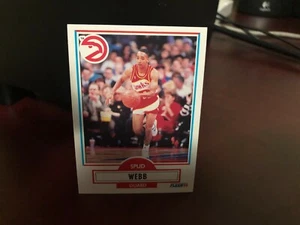 1990 Fleer Spud Webb NBA Basketball Card #5 - Picture 1 of 2