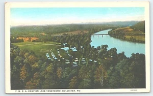 Postcard YMCA Camp on Lake Taneycomo Hollister Missouri - Imagen 1 de 2