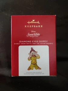 Disney/Snow White/Diamond Eyed Dopey Hallmark Keepsake Ornament 2021 - Picture 1 of 6