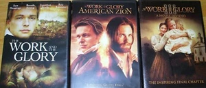 The Work & The Glory TRILOGY 3 DVDs LDS MORMON HISTORICAL FICTION FACTORY SEALED - Picture 1 of 2