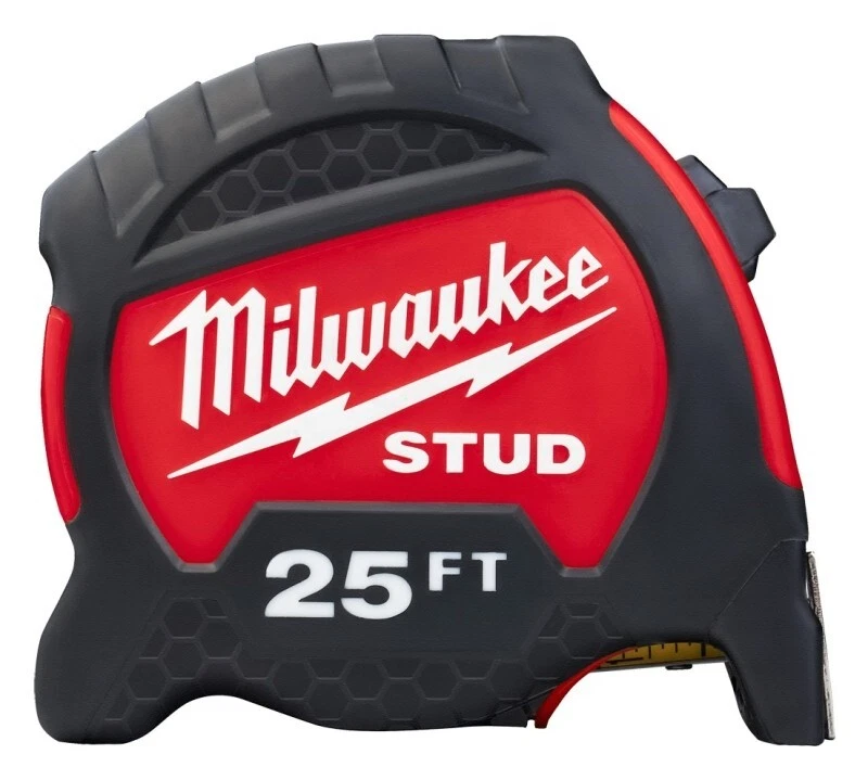 MILWAUKEE 25' STUD TAPE MEASURE 48-22-9725 LONGEST LASTING BLADE NEW 1384643 - Image 1 of 1