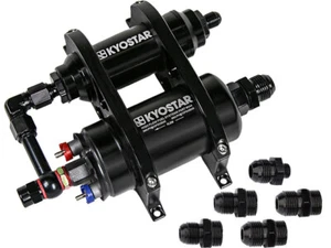 For BOSCH 044 0580254044 EXTERNAL FUEL PUMP 300LPH w/ BRACKET KIT & FILTER AN8 - Foto 1 di 11