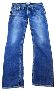 Big Star Jeans Damen Gr. 27R Blau Liv Slim Boot Denim 30x30 Designer Bootcut - Bild 1 von 14