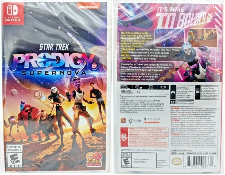 Star Trek Prodigy Supernova BRAND NEW FACTORY SEALED Nintendo Switch (Fast Ship) - Image 1 of 1