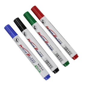 4* Whiteboard Marker Pens Dry-Erase Fine Nib 2mm Marker Pens Writing Tool Set; - Picture 1 of 12