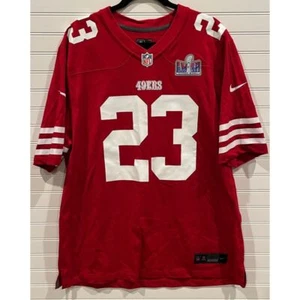 Nike NFL San Francisco 49ers Super Bowl LVII Christian McCaffrey #23 Trikot, XL - Bild 1 von 10