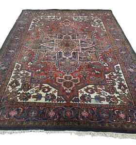 Alter Orient Teppich alt Perserteppich Handgeknüpft Rug ca.290 x 204 cm - Bild 1 von 20