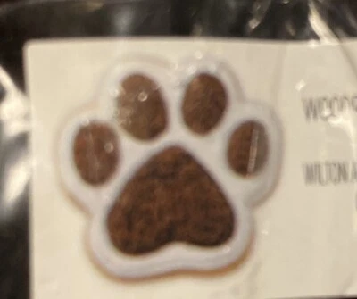 "Lote de 6 cortadores de galletas de metal Wilton pata de perro cachorro 3"" nuevos en paquete para hornear" Foto 1 de 2