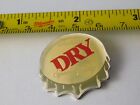 MOLSON DRY BEER VINTAGE PIN BUTON  BOTTLE CAP STYLE BREWERY ADVERTISING