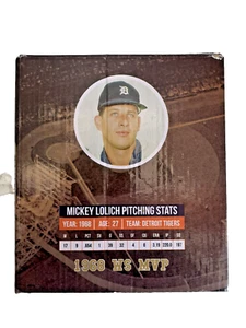 MICKEY LOLICH SGA Bobblehead Detroit Tigers 2018 1968 World Series Champion NIB - Bild 1 von 6