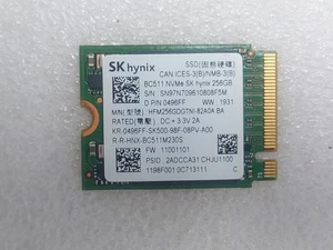 SK Hynix BC511 256GB HFM256GDGTNI-82A0A 2230 M.2 NVMe SSD - Picture 1 of 1