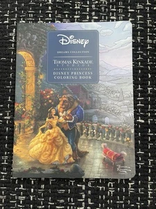 Disney Dreams Collection Thomas Kinkade Studios Disney Princess Coloring Book by - Foto 1 di 4