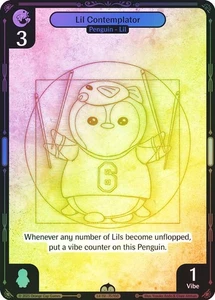 Tarjeta Vibes TCG FOIL Lil Contemplator - Legend of the Lils # 075 - Imagen 1 de 1