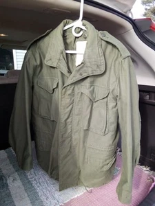 Alpha Industries M-65 Field Jacket Green Men’s Medium Regular Military Army - Picture 1 of 2