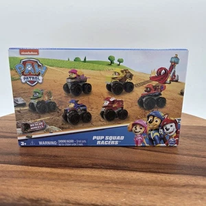 Paw Patrol Rescue Wheels Pup Squad Racers Confezione da 5 Auto Giocattolo Set / Spinmaster  - Foto 1 di 12