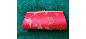 Japanese vintage wallet kimono fabric traditional landscape made in Japan - Picture 1 of 2