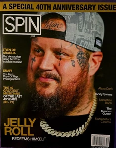 SPIN MAGAZINE - JELLY ROLL - SUMMER 2025 / A SPECIAL 40TH ANNIVERSARY ISSUE - Picture 1 of 1