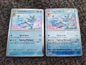Vaporeon 022/131 Prismatic Evolutions Holo und Reverse Holo - Bild 1 von 1