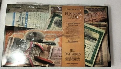 JEU D'AFFAIRES Business Game 1972 Mine A Million Strategy Board Game Complete - Image 1 of 4