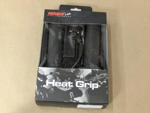 Koso AM10710G 5-Level Heated Grips, Universal for 7/8" (no thumb pad) # AM10710G - Picture 1 of 3