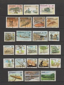 ZIMBABWE   Collection of  Various  Stamps     USED   - Picture 1 of 1