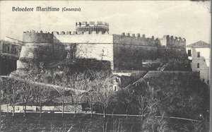 Belvedere Marittimo Cosenza - Viaggiata 1916 (Castello Aragonese) - Imagen 1 de 2
